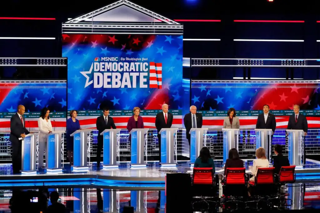 Full Video Watch The Msnbc Washington Post Democratic Debate