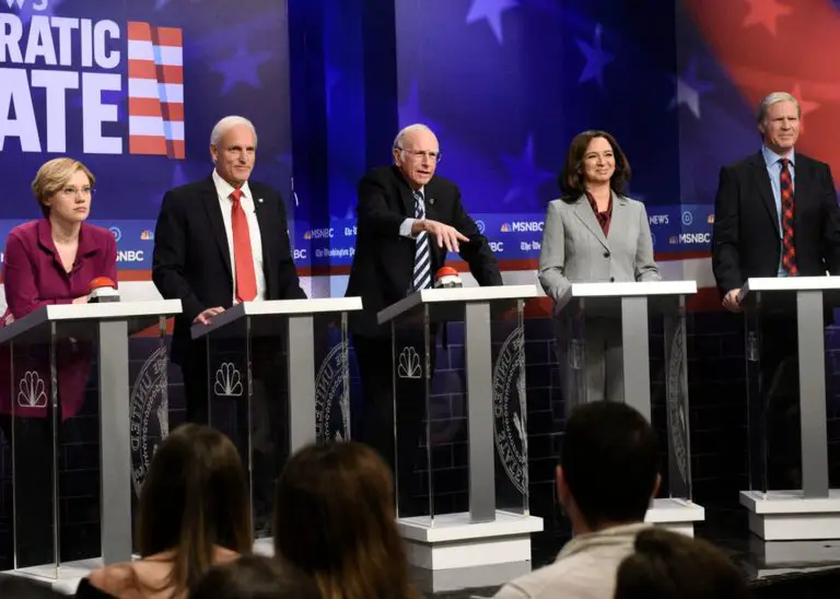 Video 'SNL' Scores With MSNBC Democratic Debate Sketch Election Central