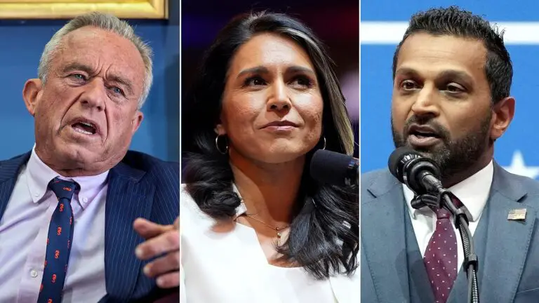 Got the Votes: RFK Jr., Kash Patel, and Tulsi Gabbard in Good Shape ...